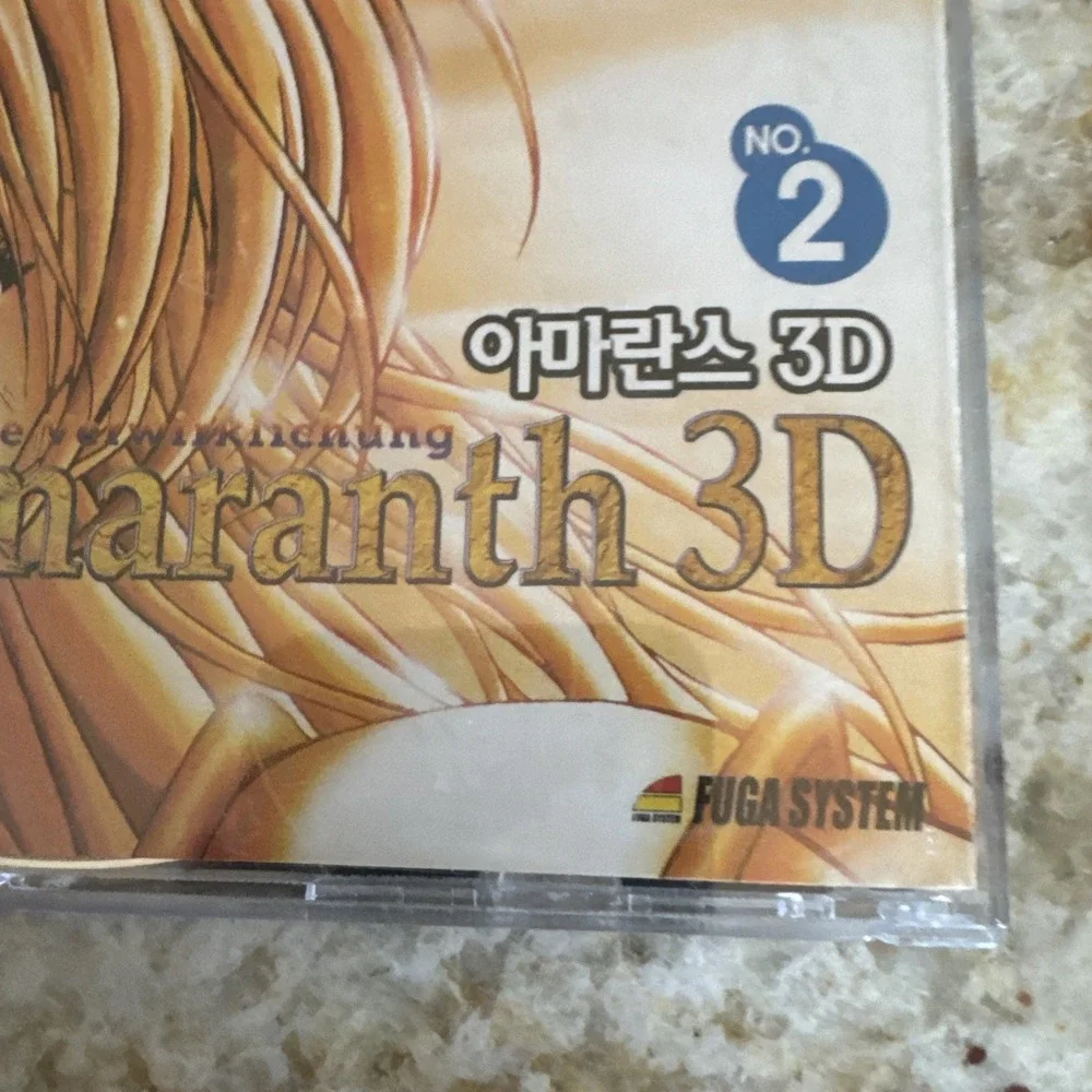 Korean PC Game Magazine Cover CD 1998 Amaranth 3D & 7th Legion Disc Set
